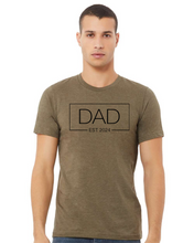 Load image into Gallery viewer, Dad Est (custom year) tee
