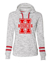 Load image into Gallery viewer, Huskies H Stripe sleeve sweatshirt
