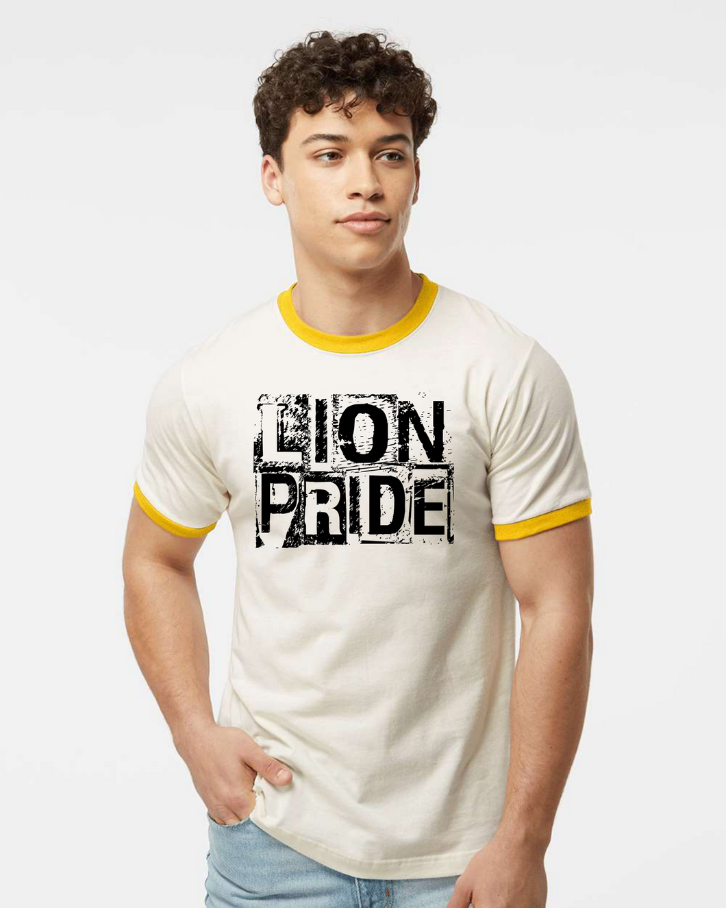 Lion Pride Type RingerTee (Adult 2 Colors)