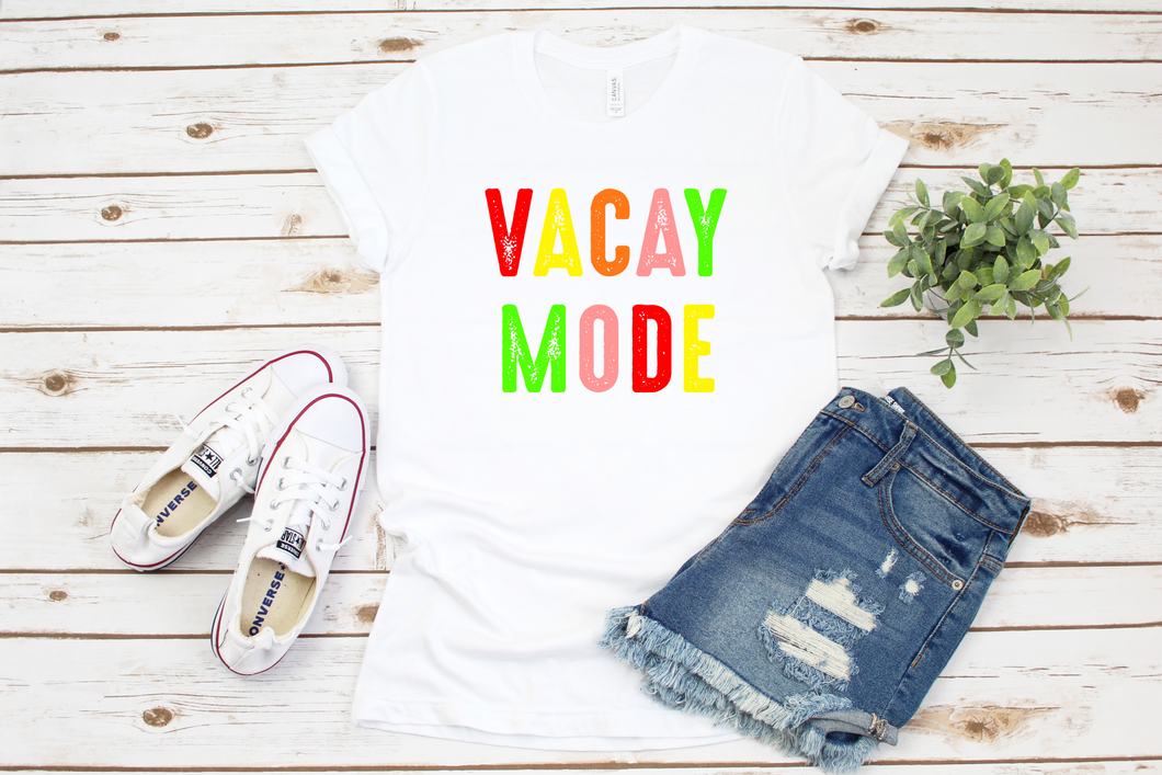 Bright Vacay Mode Tshirt