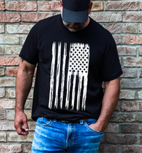 Load image into Gallery viewer, Grunge Flag Tee
