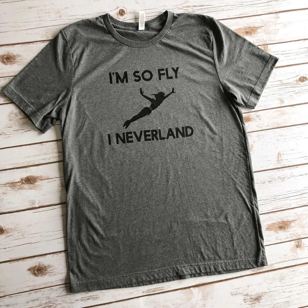 So Fly I Never Land, Disney Shirts, Disney Shirts for Family, Disney Shirts For Men, Disney Vacation Tops, Funny Disney Shirt, Disney Vacay