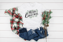 Load image into Gallery viewer, Vintage Merry Christmas shirt, Christmas Shirts, ChristmasShirts For Women,Family Christmas Shirt,Christmas Tshirt
