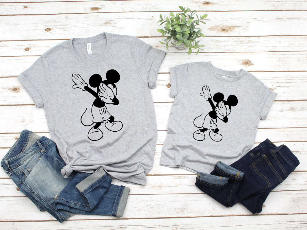 Dabbing Mickey, Disney World Tshirt, Disney Land Shirt, Mickey Mouse Shirt