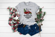 Load image into Gallery viewer, Christmas Movie Shirt, Vintage Truck Christmas Shirt, Women&#39;s Graphic Tshirt
