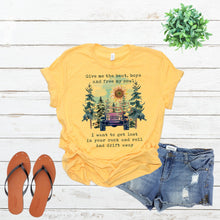 Load image into Gallery viewer, Jeep, Give Me The Beat Boys And Free My Soul, Hippie Shirt, Jeep Lover, Women&#39;s Graphic Tshirt
